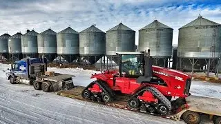 Versatile 500 DT delivery. GARRATT Farms, Milestone, SK. Canada.  #MYAGROTOURS