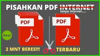 cara memisahkan file pdf per halaman tanpa internet termudah