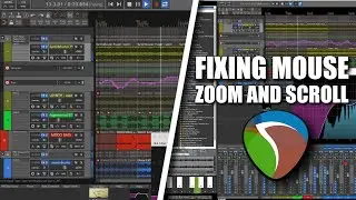 Fixing Mouse Zoom and Scroll in Reaper