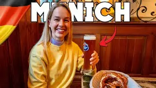 Eating Traditional German Breakfast & Exploring Munich, Germany! 🇩🇪 (Capital of Bavaria)