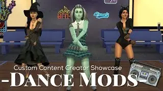 Sims 4 Custom Content Creator Showcase: Dance Mods!