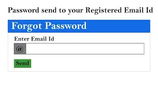 Forgot Password in Asp.Net C# | Learn free coding