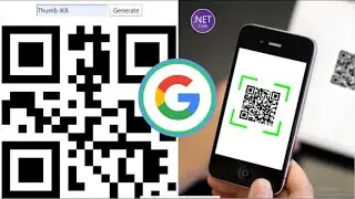 Generating QR Code with Google API || ASP.NET Core || Free  [Within 7 Minutes]