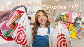 BACK TO SCHOOL SUPPLIES HAUL 2021!