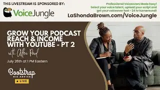 Grow Your Podcast REACH & INCOME with YouTube