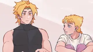 DIO Takes Care of Giorno (JOJO comic dub)