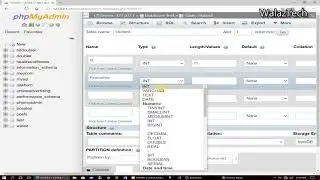 PHP CRUD Operation using MySQLi and Bootstrap 5 Part 1 Database Creation