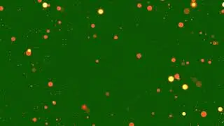 Green screen particular effect | New particles effects