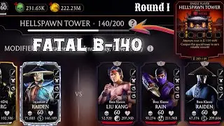 Fatal Hellspawn Tower Boss Battle 140 Fight + Reward Mortal Kombat Mobile