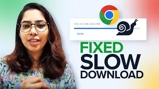 How to Fix Google Chrome Slow Downloading |  Increase Chrome Speed (2023)