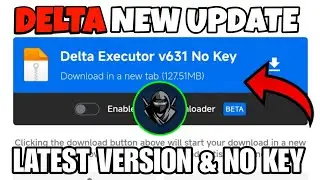 DELTA EXECUTOR NEW UPDATE V631 LATEST 🥷 DELTA ATUALIZADO & SCRIPT BLOX FRUIT MOBILE | DELTA DOWNLOAD