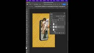 How to create a Clipping Mask in Photoshop | #graphicdesign #clipmaask #adobephotoshop