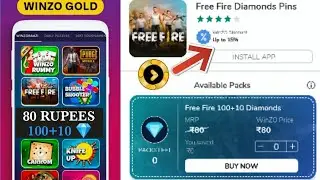 winzo gold free fire diamonds | winzo gold free fire diamond kaise le | how to buy free fire diamond