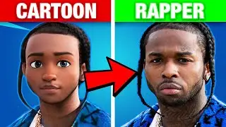 Guess The Rapper By Their Cartoon Face! (99.9% FAIL!) | HARD Rap Quiz 2022