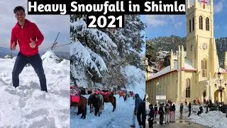 #Snowfallinshimla #Shimlasnowfall #Snowfall #Shimla   Record Breaking Snowfall in Shimla