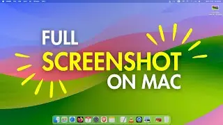 Full Page Screenshots in Mac - How to Take Full Screen Screenshots in MacBook, Shortcut