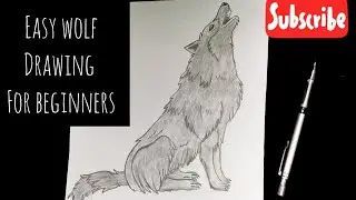 How To Draw A Wolf Easy For Beginners