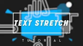 TEXT STRETCH NO AFTER EFFECTS  | TUTORIAL