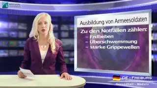 Ausbildung von Armeesoldaten in Zivilspitälern