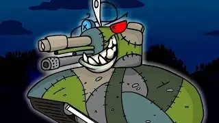 Horrible Monster Tank: Cartoons about tanks