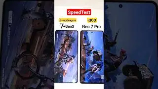 Snapdragon 7+Gen3 vs iQOO Neo 7Pro SpeedTest 😱🔥🔥🔥