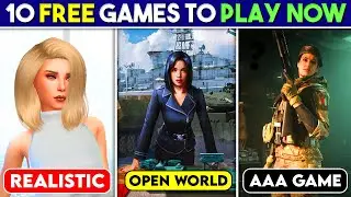 10 FREE Games You Can Play Right Now | High Graphics, AAA Games | Part - 2 [HINDI]