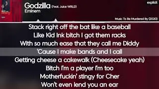 Eminem - Godzilla (Feat. Juice WRLD) [가사 / Lyrics]