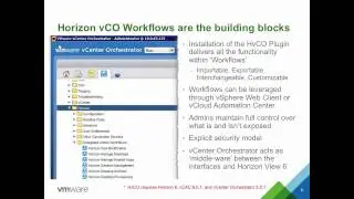 Getting Started with vCenter Orchestrator Horizon Plug In