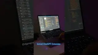 How to use ChatGPT in VsCode #shorts