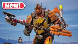NEW SCRAPPER KYLE Skin Gameplay In Fortnite! (Scrap & Burn Pack)