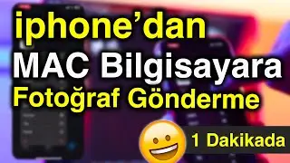 İphone Fotoğrafları Bilgisayara Atma - 1 Dakikada AirDrop