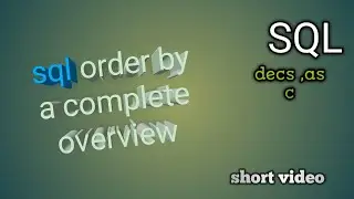 order by desc and asc | desc asc order | order by id sql