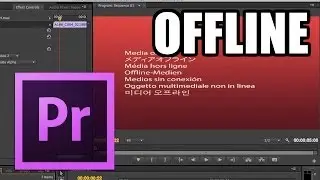 Adobe Premiere Pro - #20: Medios sin conexión (archivos offline)