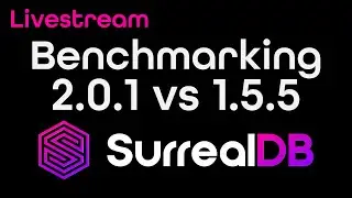 Benchmarking SurrealDB 2.0 vs 1.5 x SurrealKV vs RocksDB 🔴 SurrealDB v2.0 Live