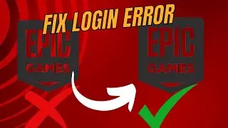 How To Fix Epic Games Login Error (NEW)