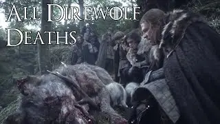 All Direwolf Deaths ( Direwolves, Game of Thrones Deaths, Deaths )