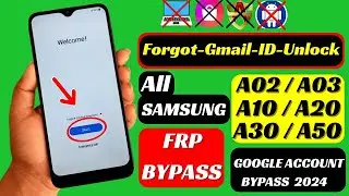 All Samsung A02/A03/A10/A20/A50 FRP Bypass 2024 Android 11/12 | Google Account Bypass Without PC