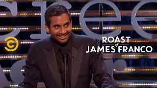 Roast of James Franco - Aziz Ansari - Time Travel and the Secret to Being Straight - Uncensored