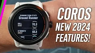 2024 COROS New Features! Running Form Analysis, Stress Tracking, Wellness Check (2024 Update)