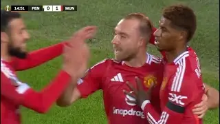 Eriksen Goal vs Fenerbahce | Man United vs Fenerbahce.