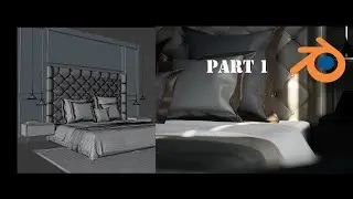 part 11 - 1 Master bedroom - Modeling - Cloth Simulation