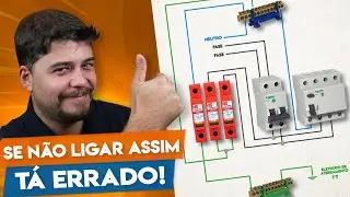 ⏚ Esse é o ÚNICO JEITO CERTO de LIGAR DPS no ATERRAMENTO TT ✅