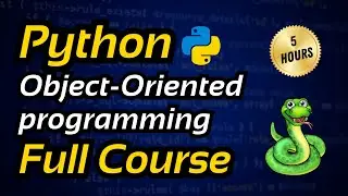 Python Object Oriented Programming 🐍- Full Course For Beginners⚡️