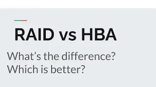 RAID vs HBA SAS controllers | What's the difference? Which is better?