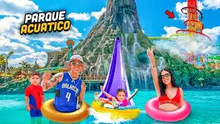 Primera vez en un PARQUE ACUÁTICO 💦  Jukilop | Kimberly Loaiza