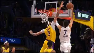 Anthony Davis SWATS away the shot - Lakers vs Grizzlies Game 6