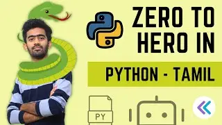 Learn Python in 2 Hours: Basics of Python in Tamil