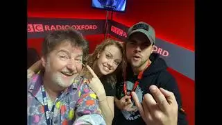 Joanne Clifton and Ben Adams on BBC Radio Oxford