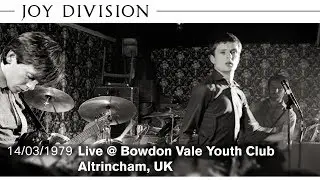 Joy Division -  She's Lost Control, Shadowplay, Leaders of Men (Live Bowdon Vale, 1979)