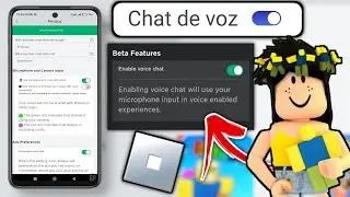 Cómo obtener el chat de voz de Roblox (sin identificación) Chat de voz en Roblox menores de 13 años